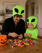 Kids’ Green Alien Halloween Costume
