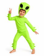 Kids’ Green Alien Halloween Costume