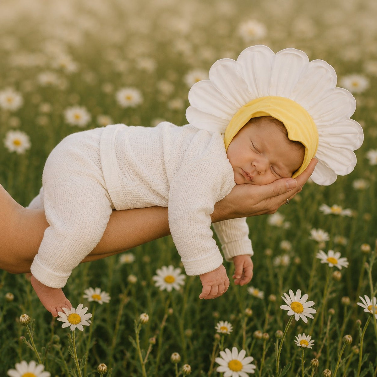 Baby White Daisy Halloween Costume