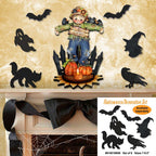 No Crows Scarecrow Halloween Door Décor
