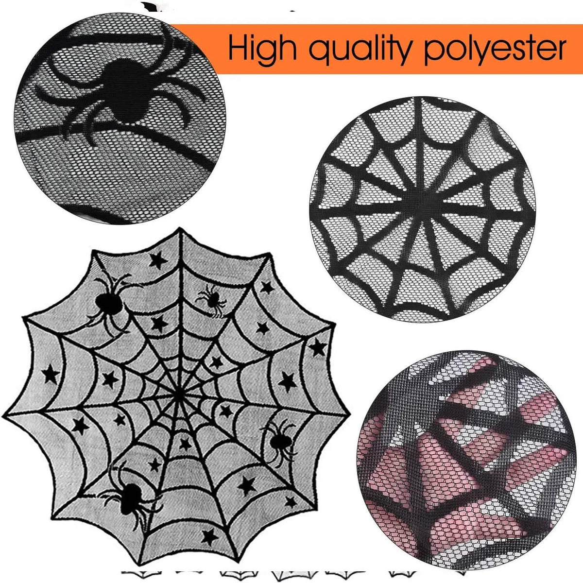 Halloween Décor Set — 36 Pieces