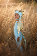 Kids’ Sky Blue Dragon Halloween Costume