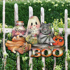 Brunhilda’s Broom Halloween Door Décor