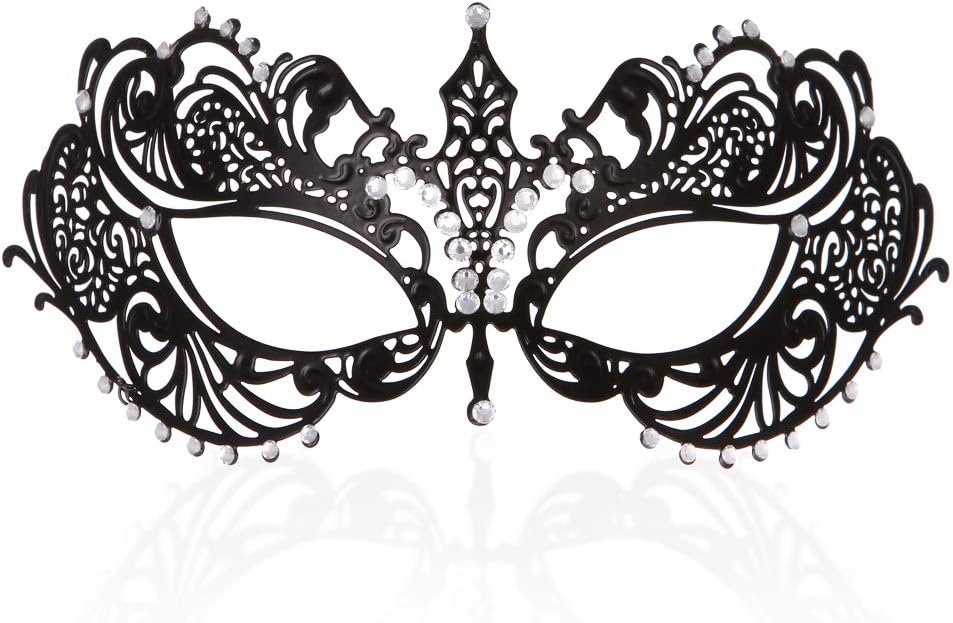 Venetian Metal Masquerade Mask