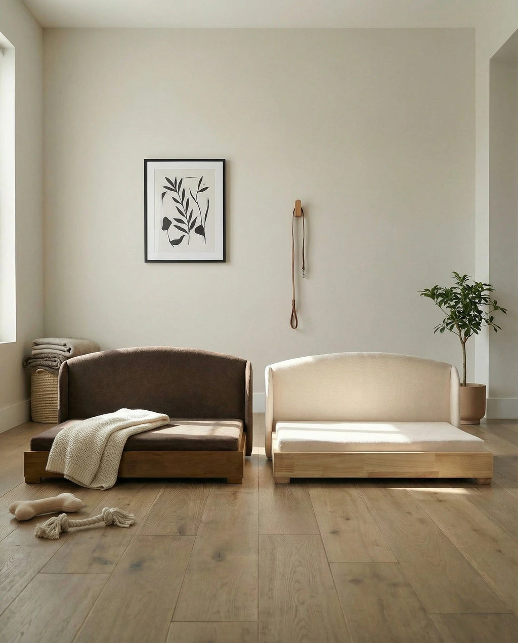 The Haven Solid Wood Dog Bed — product image 9
