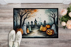 Ghostly Halloween Doormat