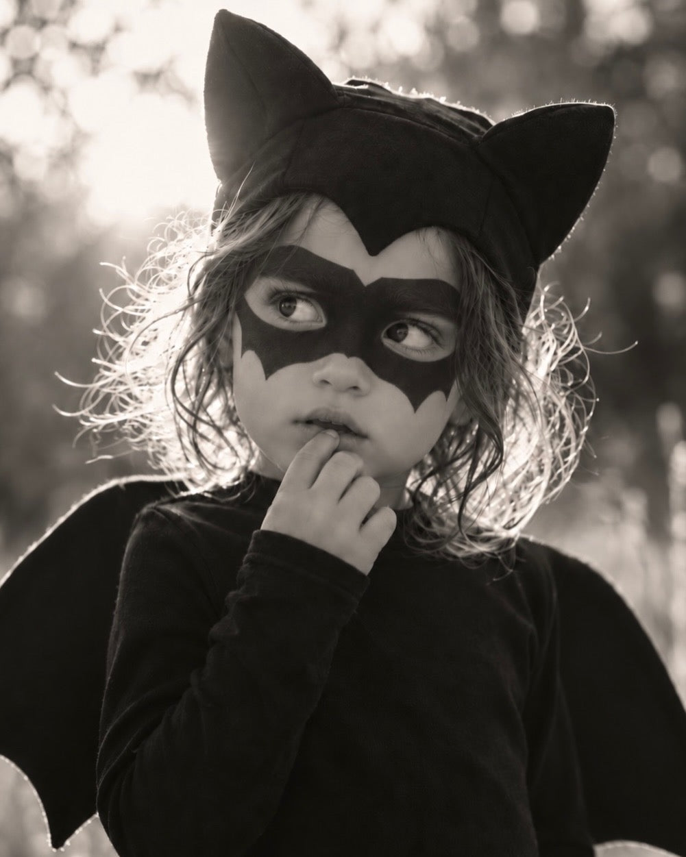 Kids’ Black Bat Halloween Costume