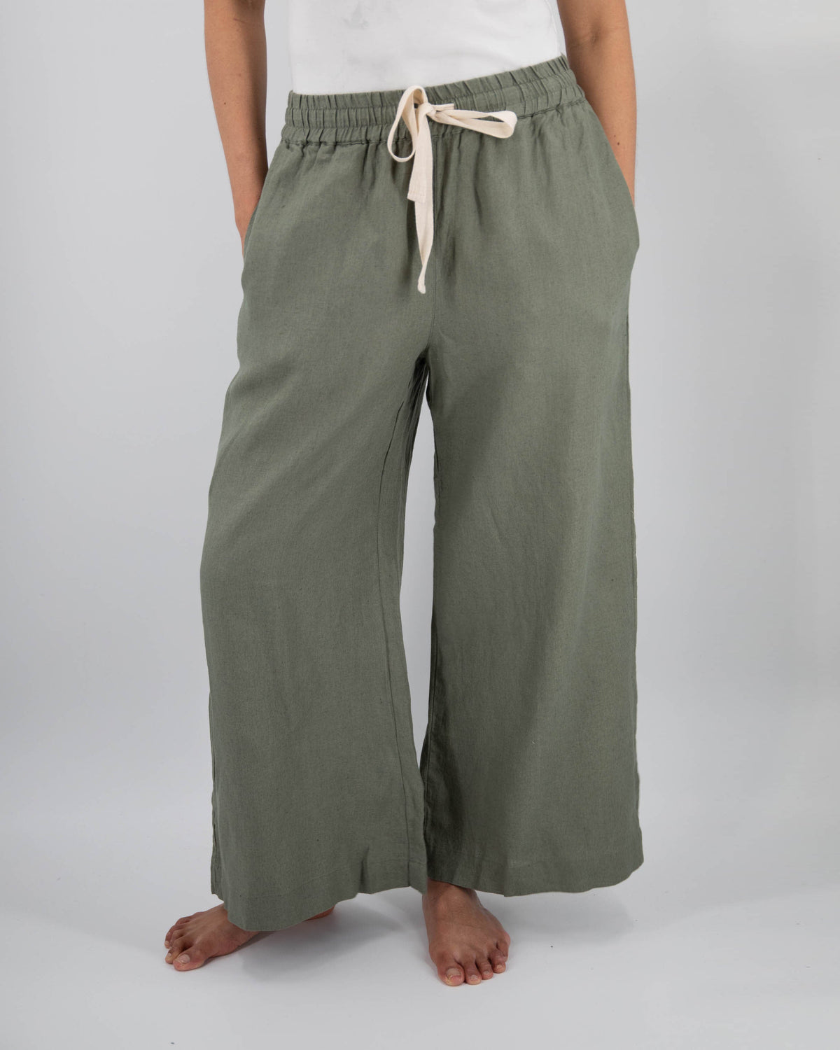 Ava Wide Leg Linen Pant — product image 5