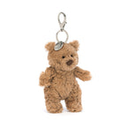 Jellycat Bartholomew Bear Plush Bag Charm