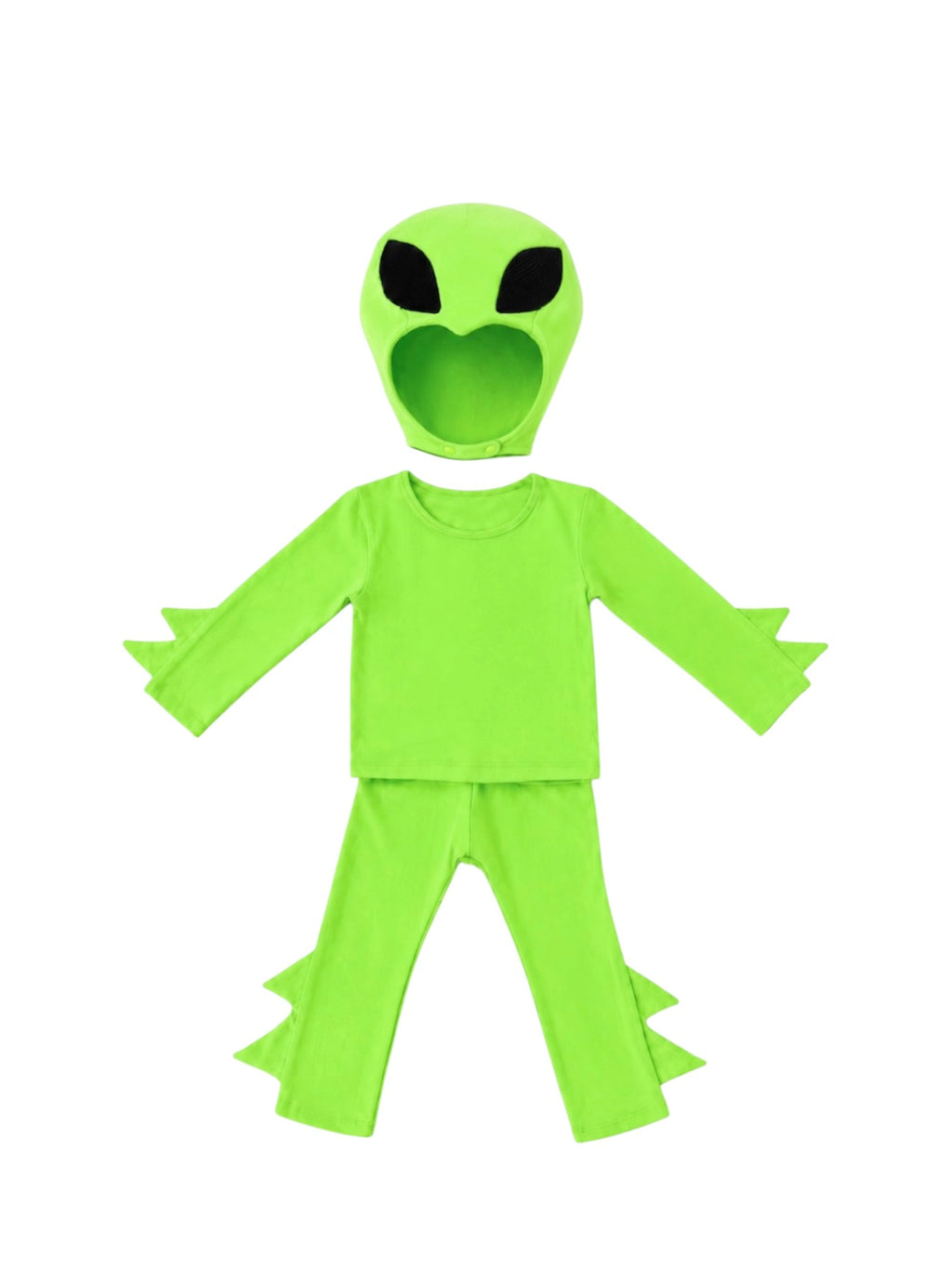 Kids’ Green Alien Halloween Costume