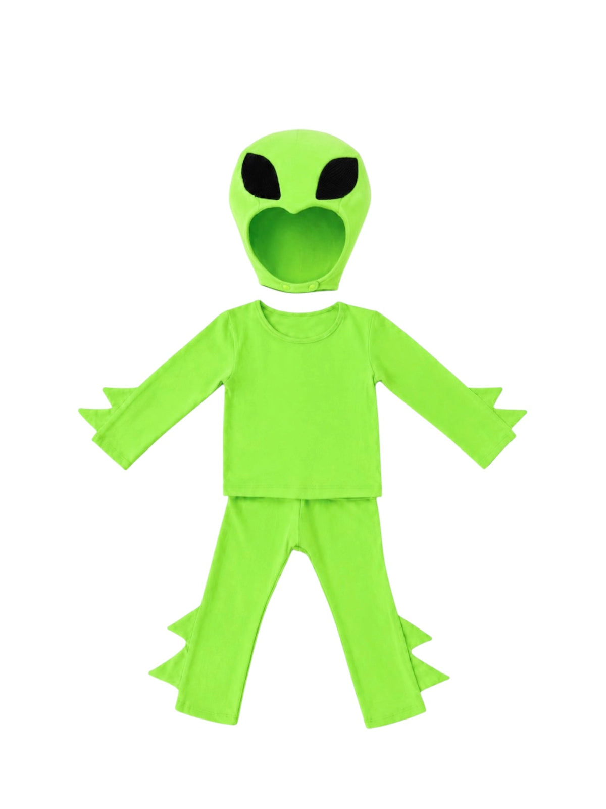 Kids’ Green Alien Halloween Costume