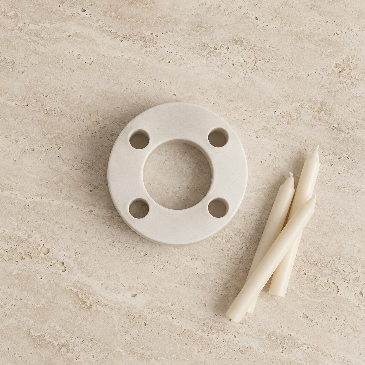 Halo Sculptural Candleholder