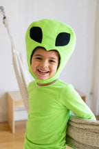 Kids’ Green Alien Halloween Costume