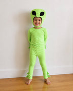 Kids’ Green Alien Halloween Costume