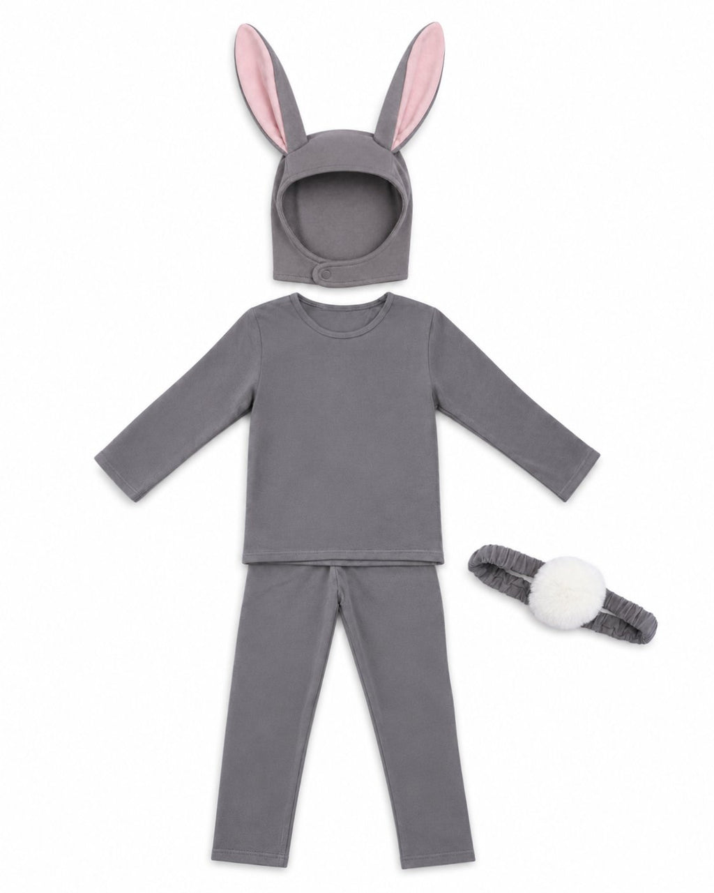 Kids’ Grey Bunny Halloween Costume