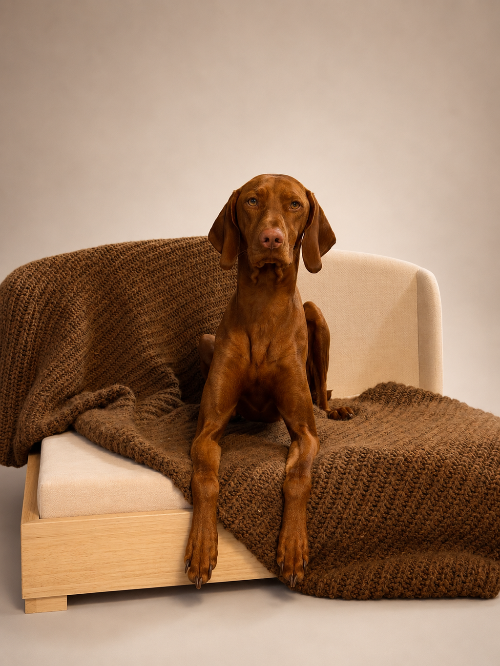 The Haven Solid Wood Dog Bed — product image 6