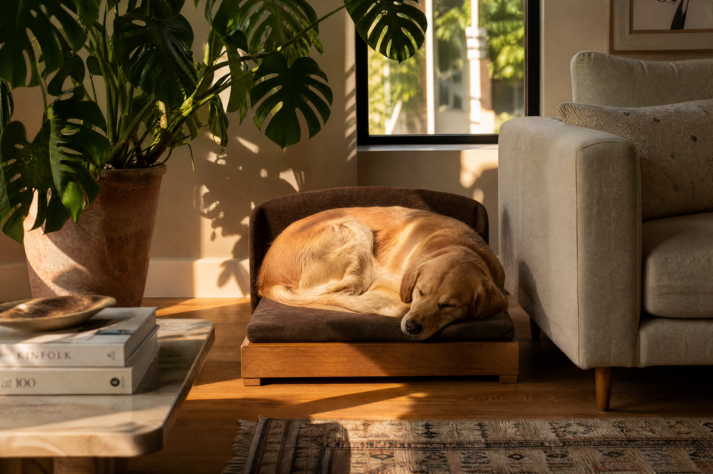 The Haven Solid Wood Dog Bed — product image 11