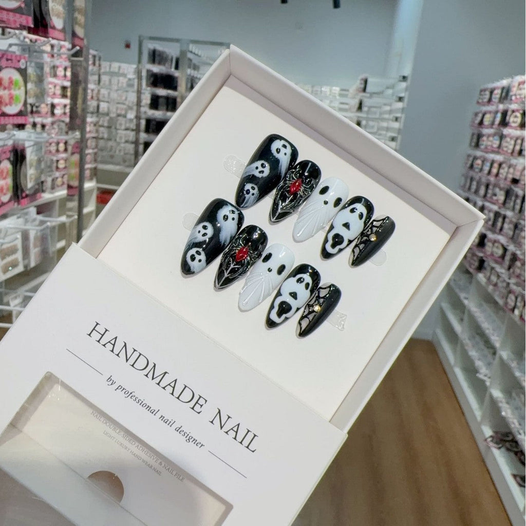 Ghost & Spider Press-On Nails