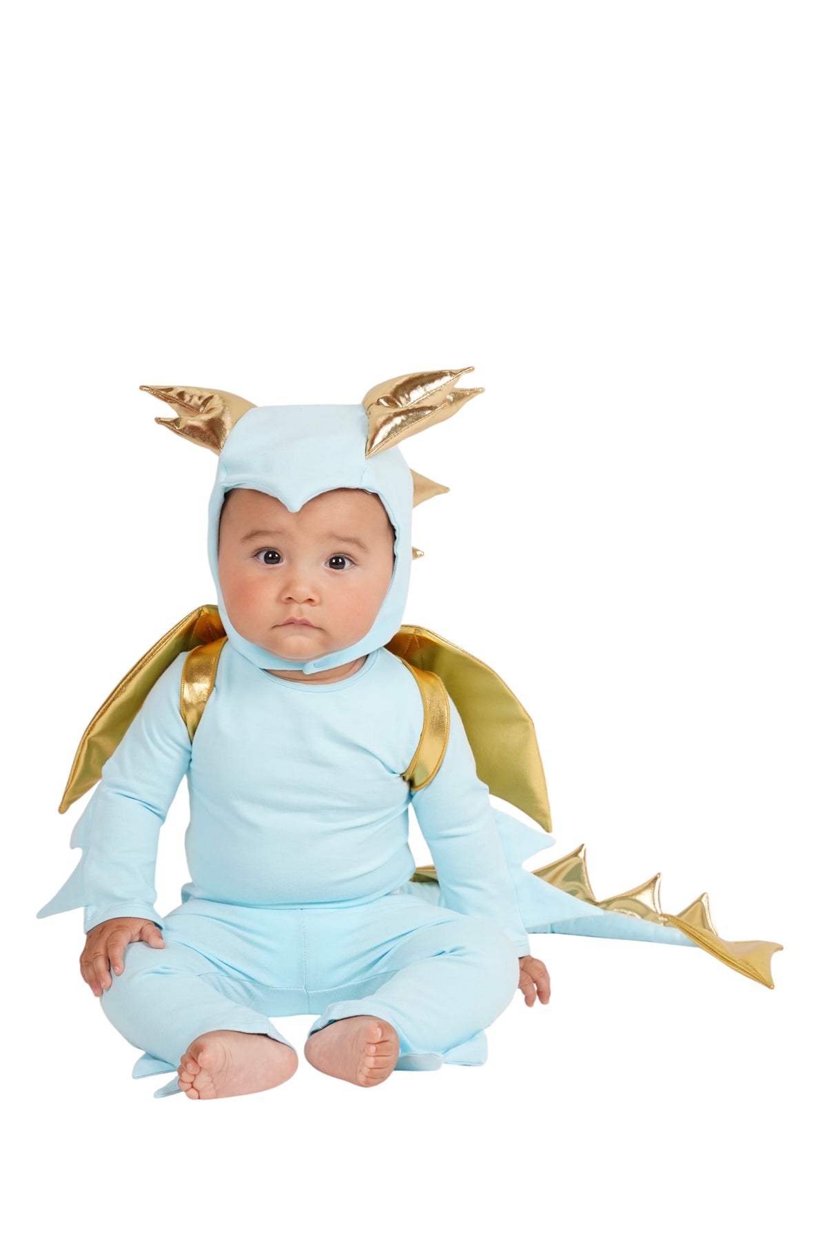 Kids’ Sky Blue Dragon Halloween Costume