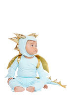 Kids’ Sky Blue Dragon Halloween Costume