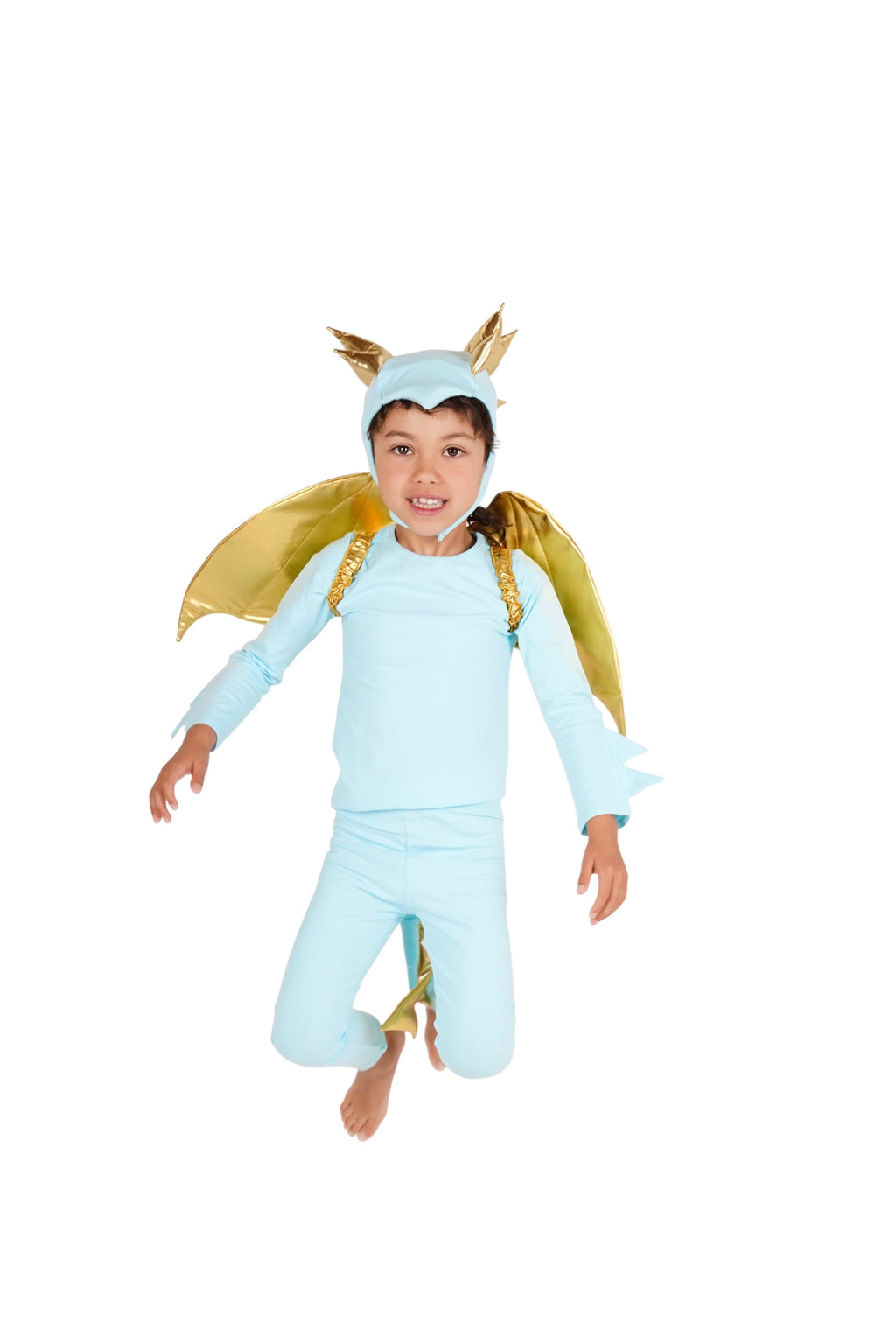 Kids’ Sky Blue Dragon Halloween Costume