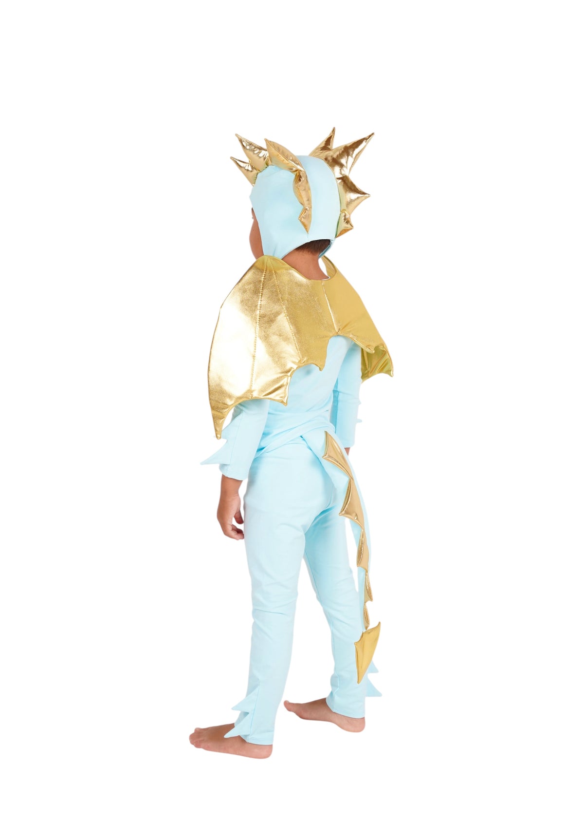 Kids’ Sky Blue Dragon Halloween Costume
