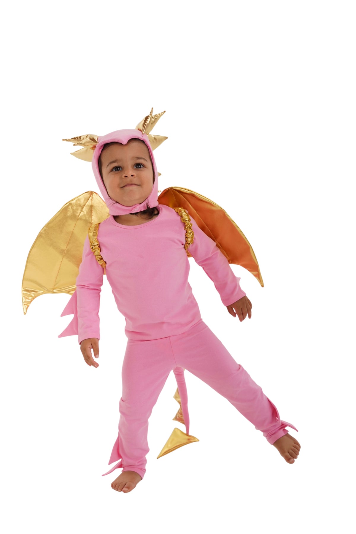 Kids’ Pink Dragon Halloween Costume