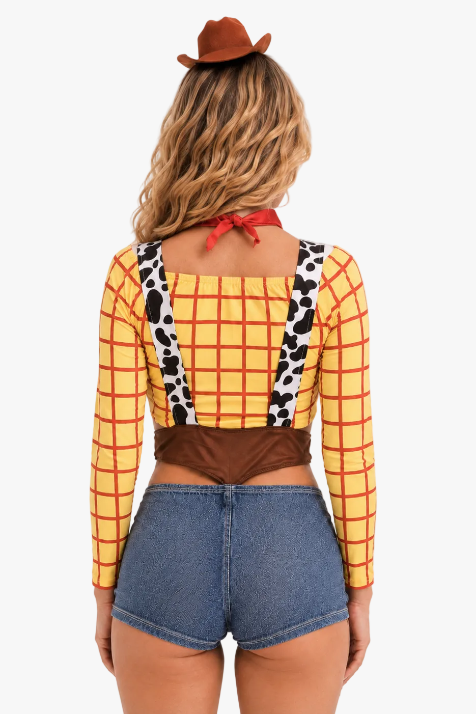 Sexy Cowgirl Costume for Women — 4-Piece Set