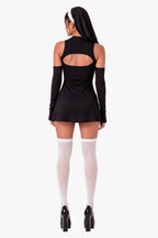 Sexy Nun Costume for Women — 4-Piece Set