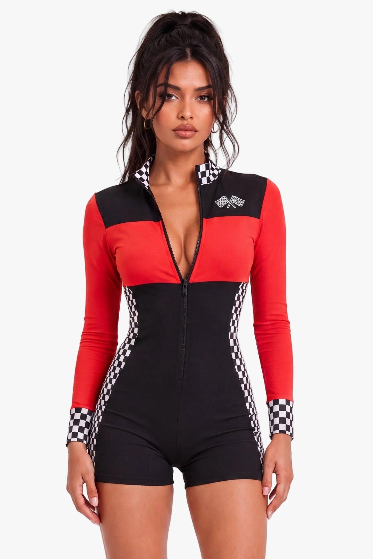 Sexy Race Car Driver Costume for Women