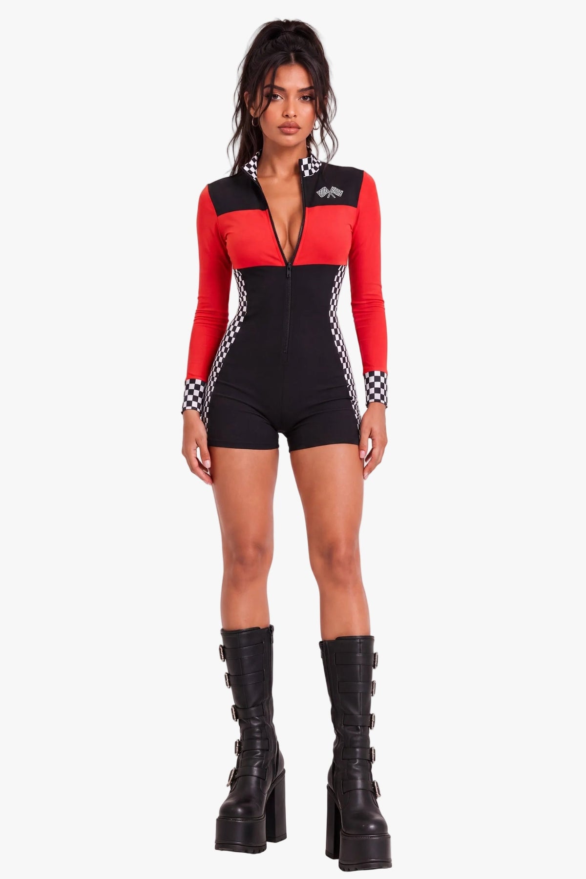 Sexy Race Car Driver Costume for Women