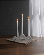 Wave Sculptural Candleholder