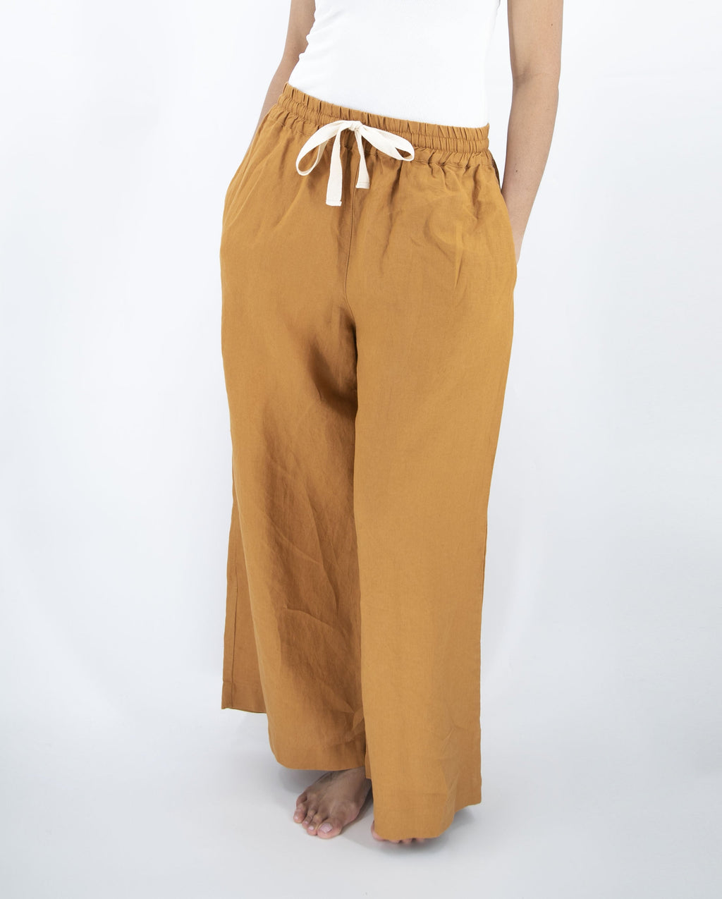 Ava Wide Leg Linen Pant — product image 2