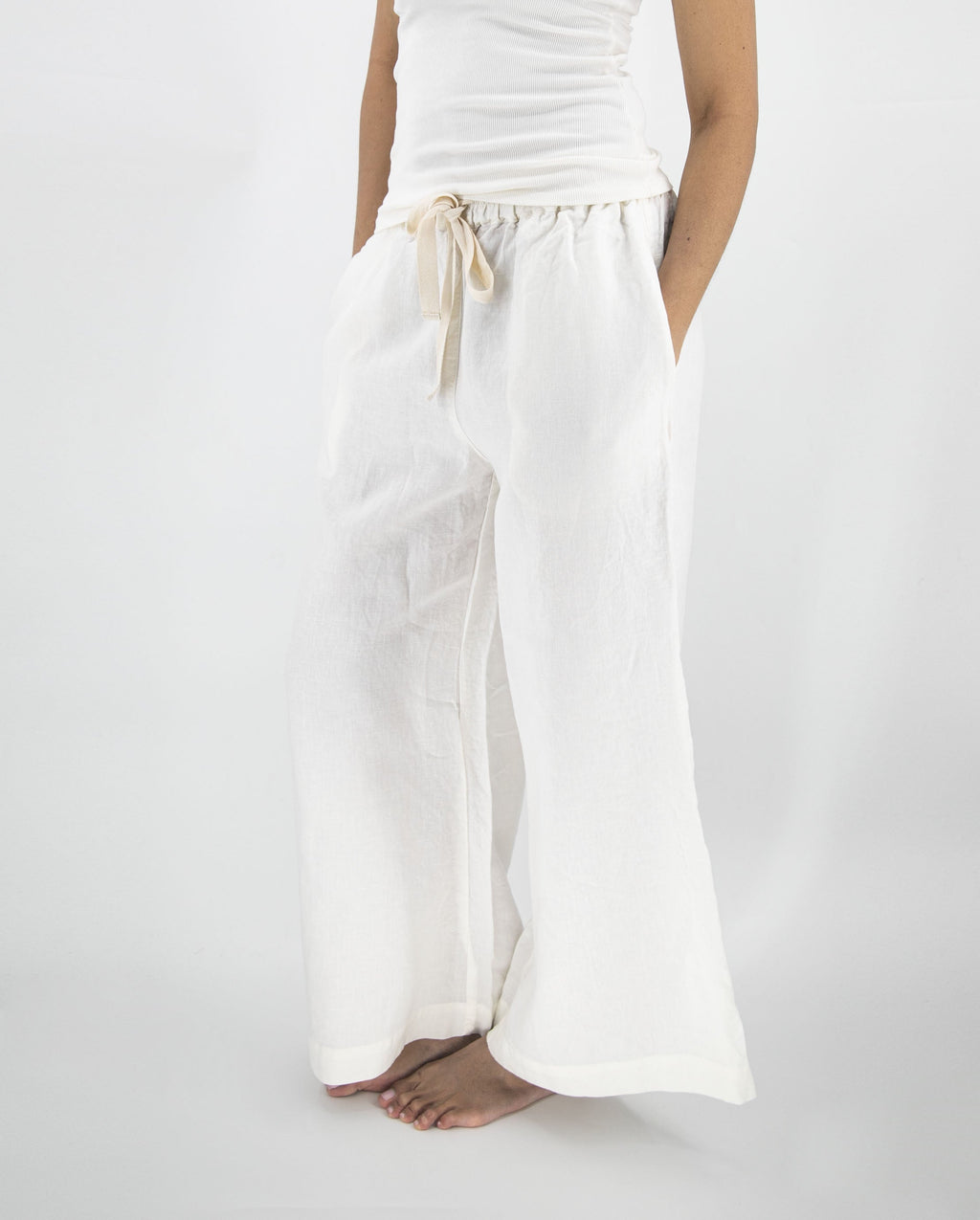 Ava Wide Leg Linen Pant — product image 7