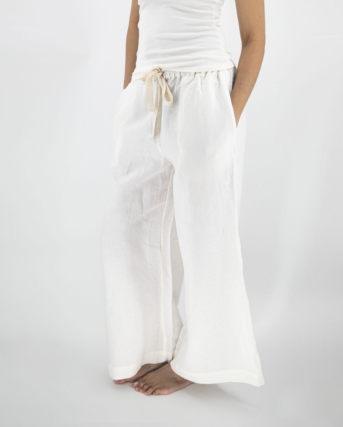 Ava Wide Leg Linen Pant — product image 7