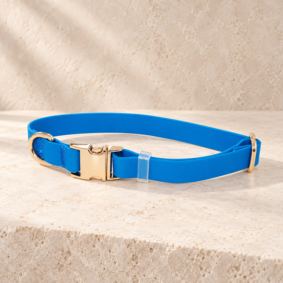Blue Waterproof Dog Collar