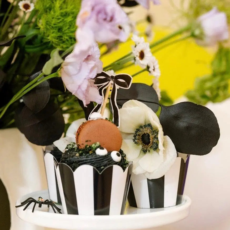 Bows & Boos Cupcake Toppers
