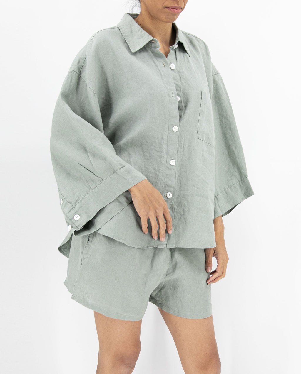 Agnes Linen Top — product image 8