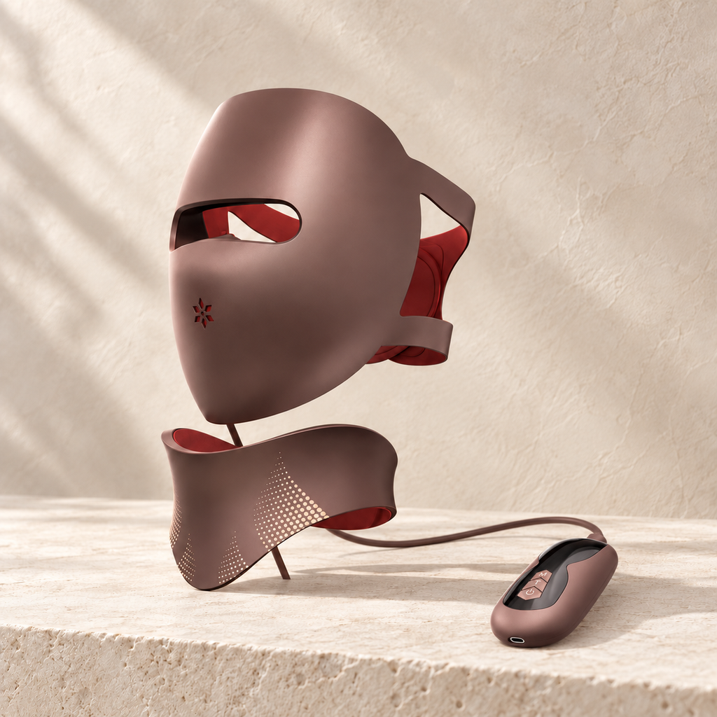 The Face + Neck LED Therapy System