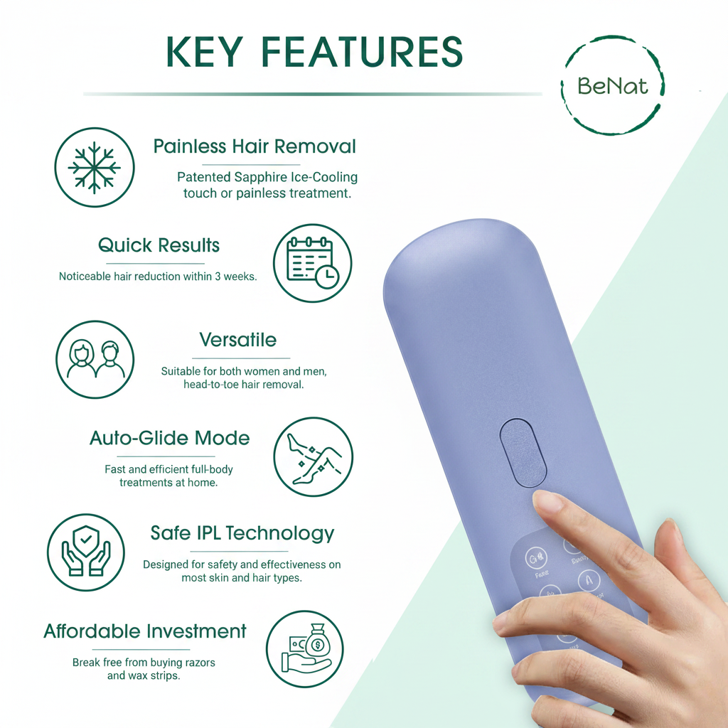 At-Home IPL Hair Removal Device — product image 6