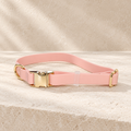 Pink Waterproof Dog Collar