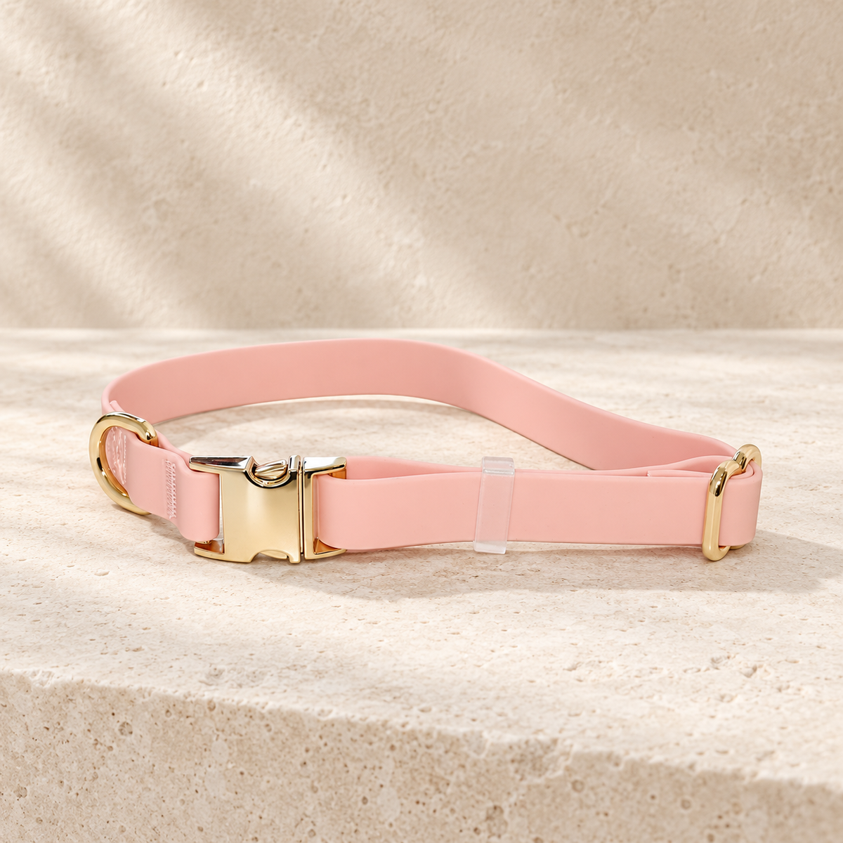 Pink Waterproof Dog Collar